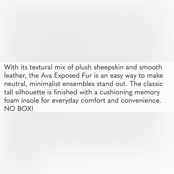 WOMENS UGG AVA EXPOSED SHERLING BOOTS - Picture 7 of 8